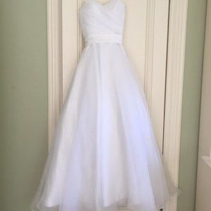 Wedding dress, size 00, size xs